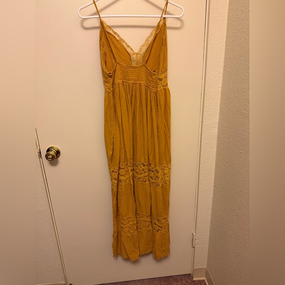 Rue21 Mustard Lace Maxi Dress - Picture 4 of 4